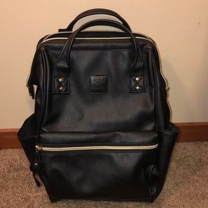 Anello Faux Leather Backpack